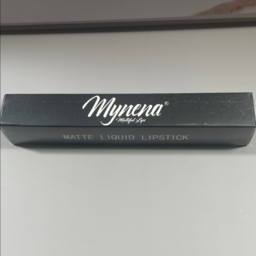 Myne Matte Liquid Lipstick - Bold Black